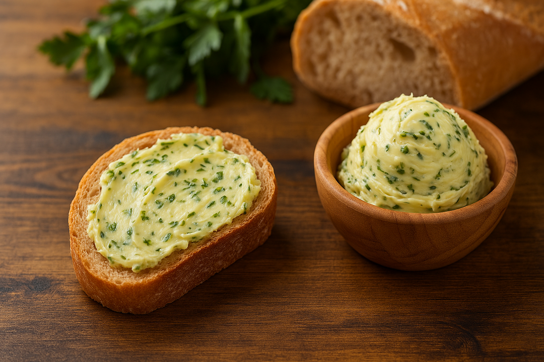 Rezept für die Zubereitung von Kräuterbutter