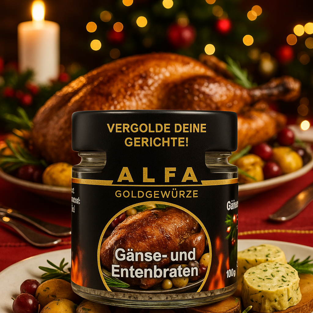 Gänse- und Entenbraten Gewürzzubereitung 100g