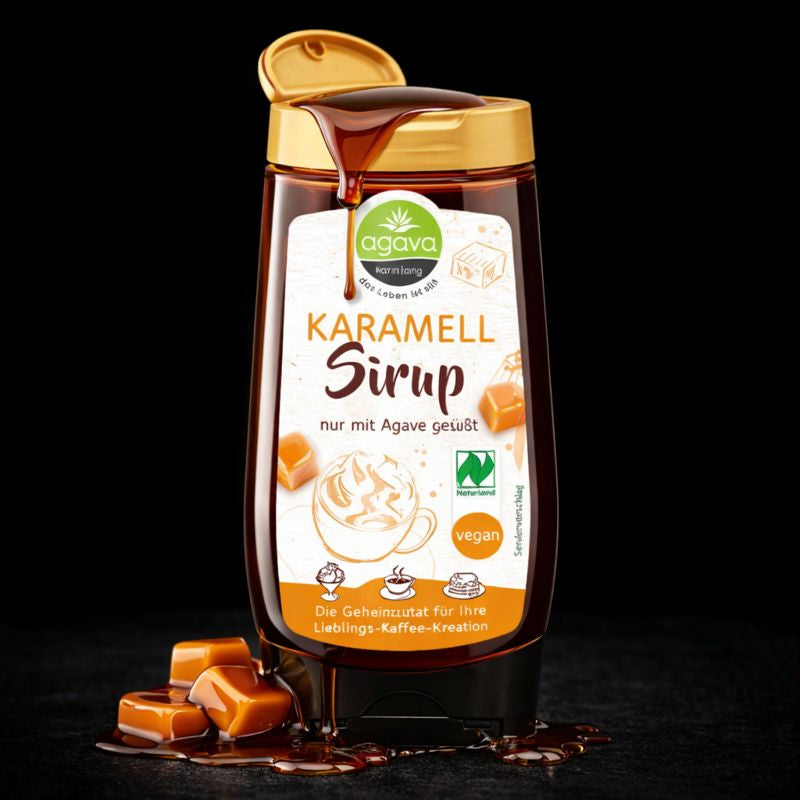 agave vanille sirup agava Karamell Sirup 250ml – GoldGewürze