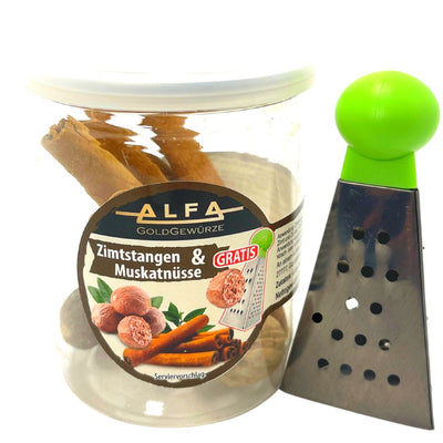 Zimtstangen & Muskatnüsse